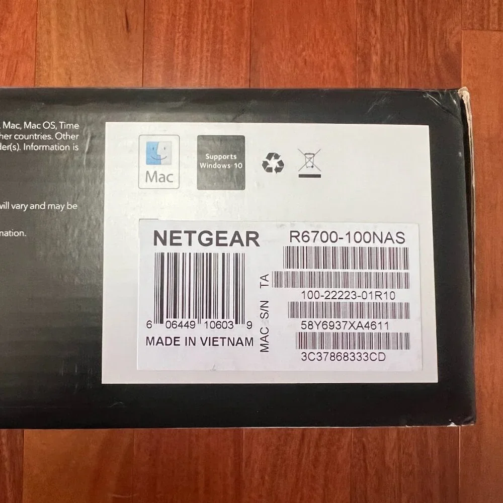 NETGEAR R7600 Nighthawk AC1750 Smart WiFi Router - R6700-100NAS - Picture 3 of 4